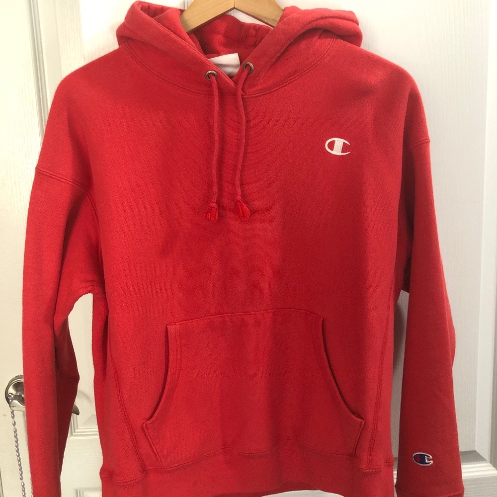 Red Champion Sweater